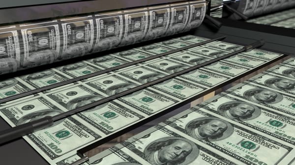 Everything starts with someone printing/minting/creating crypto assets, yet price doesn't drop proportionately. Therefore they can just keep printing as long as they disguise it a bit.